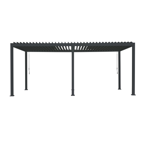 Pergola ogrodowa aluminiowa MIRADOR 111 Clasic 3 x 6m Antracyt